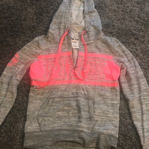 Victoria’s Secret half-zip pullover hoodie